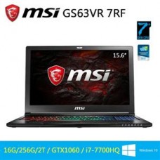 MSI微星 GS63VR 7RF-240TW-BB7770H16G2T0DX10MH15.6吋筆電